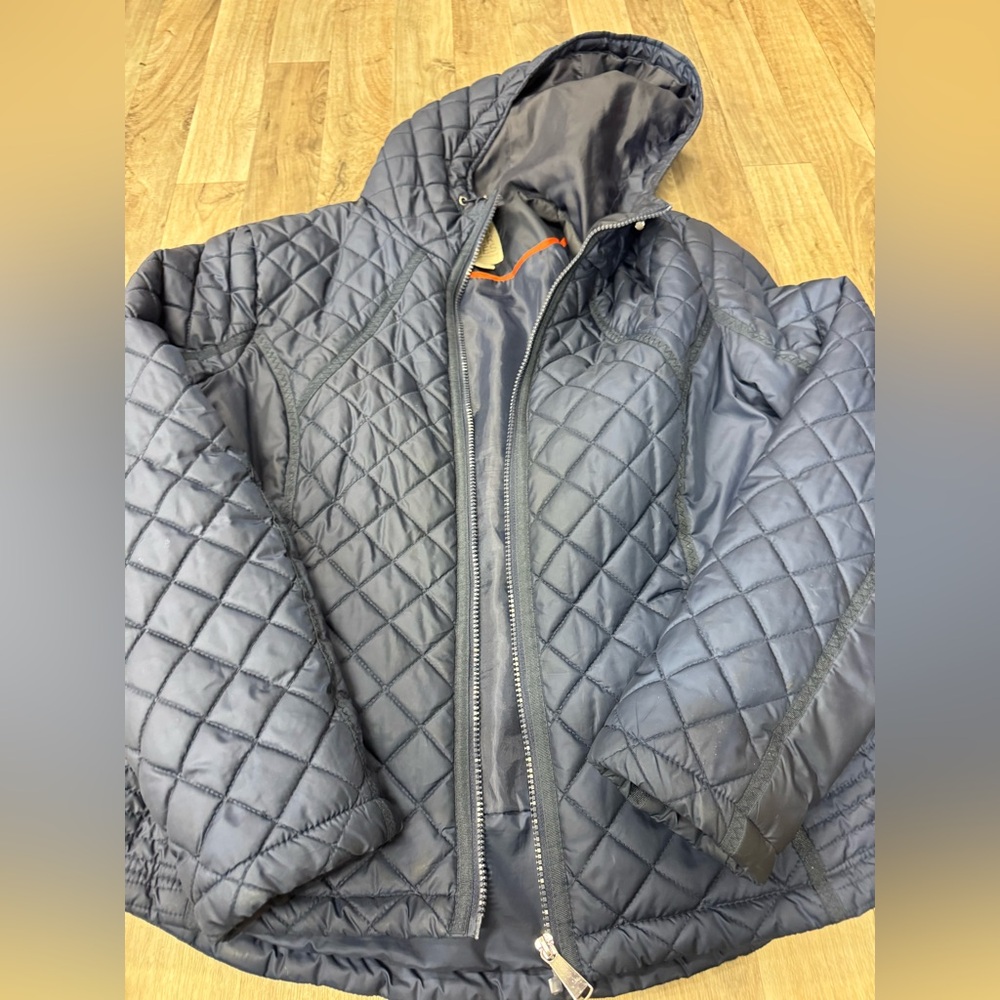 Perfect Womens Hood‎ Jacket by Canyon River Blues Size XL Navy Blue